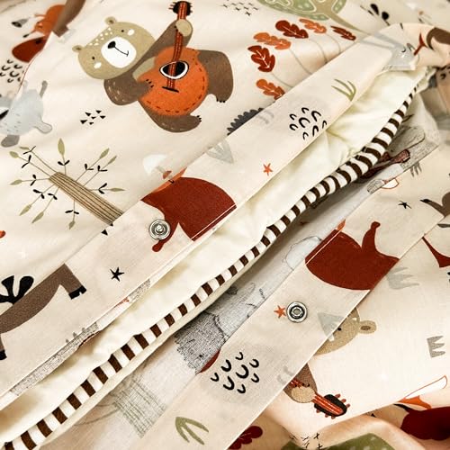 Mundolindo TDLORCH001 Bedding Sets For Boys And Girls, 100% Cotton Duvet Cover Set thumb #3