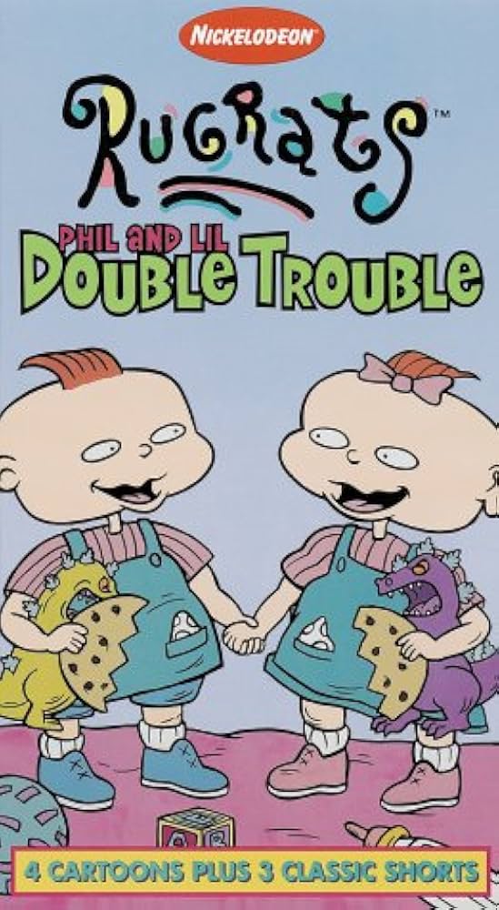 ラグラッツ　VHS Rugrats VHS - Lot Of 2 - Santa Experience The Movie