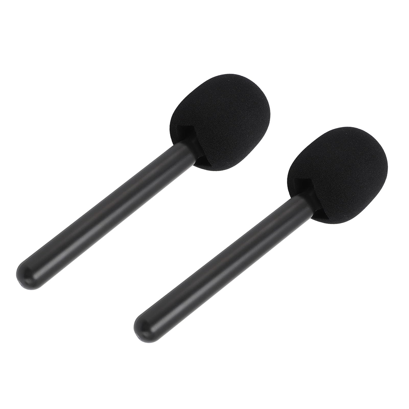 2Pcs Mic Holder, Replacement Interview Handheld Mic Holder Stand, Wire Less Microphone Handle Mount for Mic 1, 2, for Wire Less II, for M1, C1, 150, for Syn Co G1-image-48