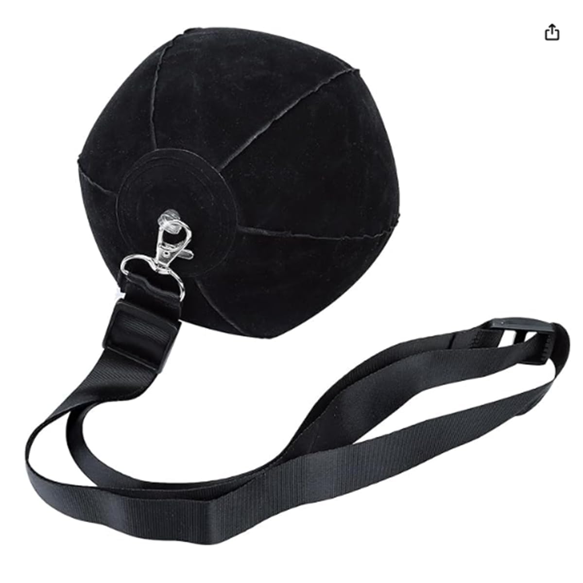 Namvo Golf Swing Training Aid Smart Ball Assist Practice Corrección de Postura Ajustable Negro
