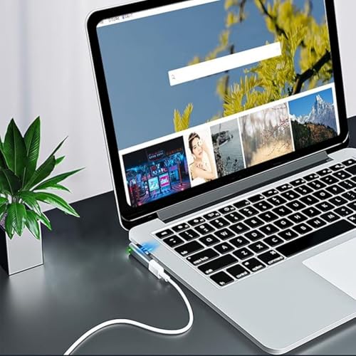 Adaptador USB C hembra a T-Tip ideal para trabajar en cafeterías con un solo cargador 4