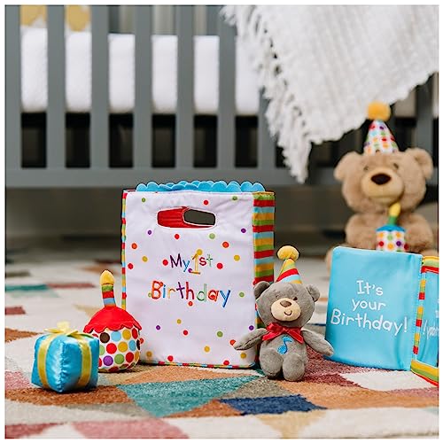 Image of Baby GUND, My First Birthday-Themed 5-Piece Plush Playset, Sensory Toys for Babies, 8 inch