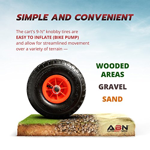 image for ABN Universal Kayak Carrier 2-Pack – Trolley for Carrying Kayaks, Ca