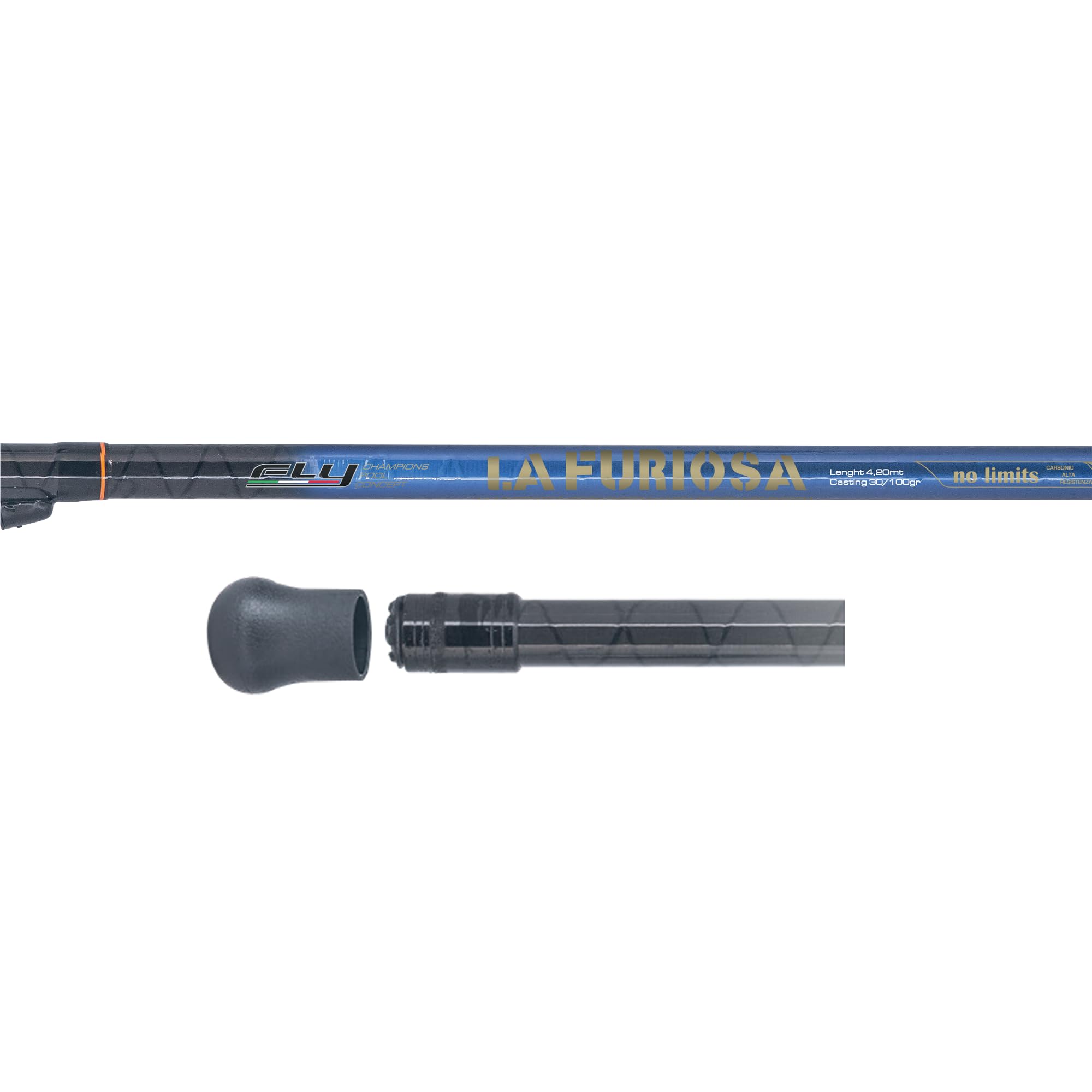 FLY LA FURIOSA NO LIMITS - Canna per Pesca all' Inglese 4,20/5 MT