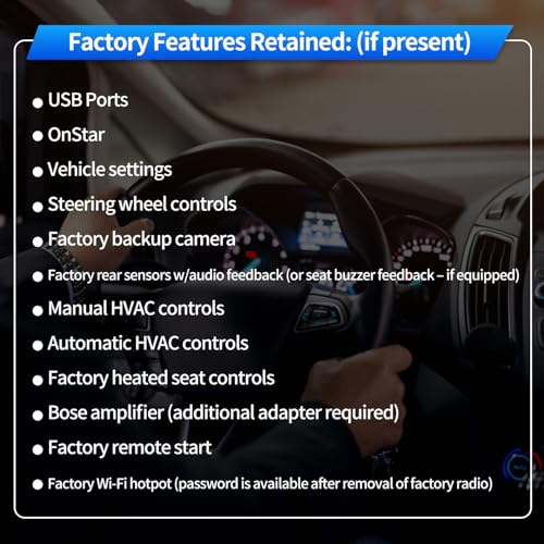 Radio Carro Android LINKSWELL 12.1" para Silverado & Sierra miniatura 4
