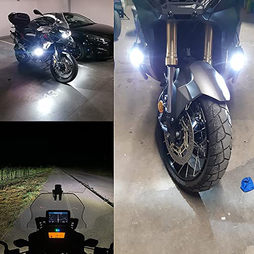 2 Peças Motocicleta LED Fog Light E9 Montagem Auxiliar Luz De Trabalho Para BMW R1200GS F850GS F750G