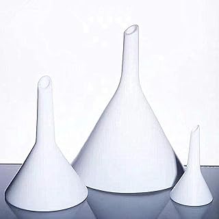 PTFE funnel polytetrafluoroethylene triangular funnel Teflon split funnel (52mm)