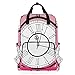 Produktbild FANTAZIO Rucksack mit Uhren-Muster, lässiger Tagesrucksack