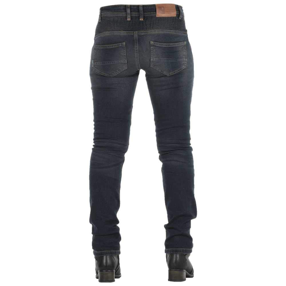 Overlap Imola Jeans Femme Homologué Route, Gris/Bleu, Taille 24