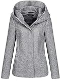 Jacken ONLY Damen Übergangsjacke Onlnew Sedona 15214612 Light Grey Mel S