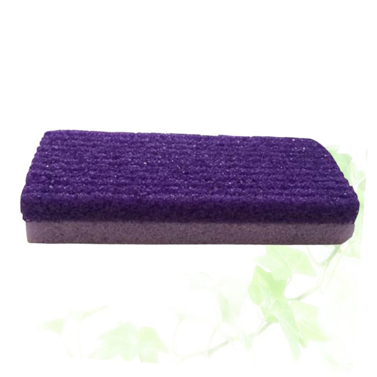 minkissy 1pc Foot Rasp Scrubber Foot for Nail Heel Pumice Stone Foot Pedicure Tool Portable Lightweight Large Stone for Deep Cleaning