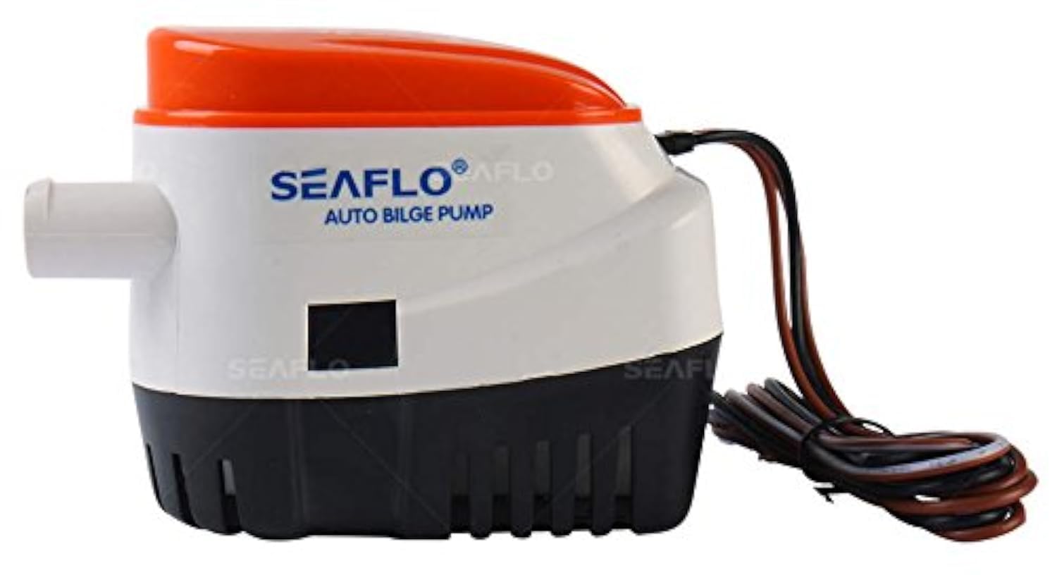 Seaflo White Automatic Submersible Boat Bilge Water Pump 24V 750Gph With Float Switch