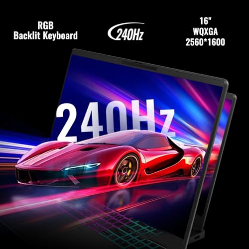 Image of HP Omen MAX 16 RTX 5060 Pro Gaming Laptop, 16 inch WQXGA 240Hz, AMD Ryzen AI 9 HX 375(Beats Intel i9), NVIDIA RTX 5060, 32GB DDR5 RAM, 1TB SSD, RGB Keyboard, Wi-Fi 7, W11 P, Bundle with PCO Laptop Cooler