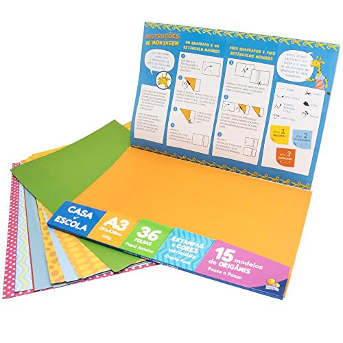 Escolinha Livro+A3 Bloco Criativo (Origami)