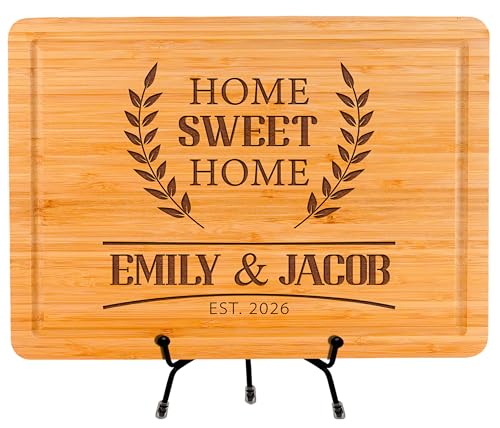 Personalized Cutting Board Wedding Gift, Housewarming, Neighbour, New Home Owner