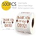 500pcs Thank You for Your Order Stickers Roll Small Business, Handmade Customer Appreciation Happy Mail Stickers, Boho Boutique Packaging