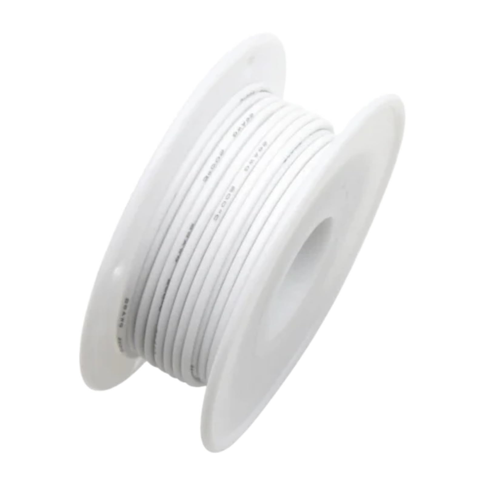 16/17/18/20/22/24/26/28/30 AWG Cable Strap Spool(White; 24 AWG-10m 1 roll)