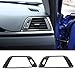 2PCS Carbon Fiber Style Vent Cover, Easy Installation Vent Frame F30 13‑18 Accessories Automotive Abs Trim for 3 Series F30 13‑18