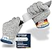 Produktbild LauterSchutz® PREMIUM Schnittschutz Handschuhe - Kinder & Erwachsenen Größen - Kreuzfaser-PE-Stoff - hoher Komfort & dehnbares Material - SCHNITTSCHUTZ KLASSE C (Größe XL (Erwachsene))