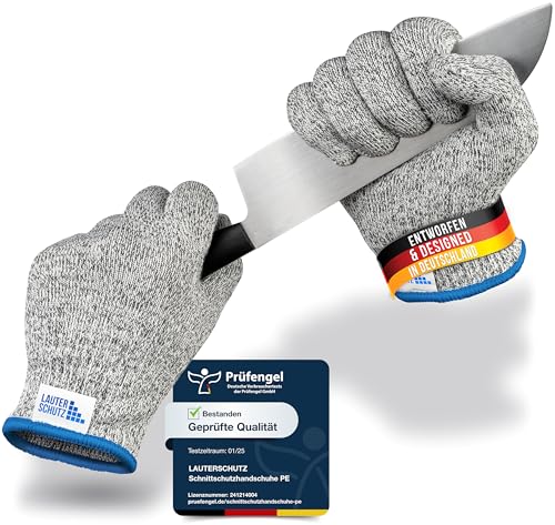 LauterSchutz® PREMIUM Schnittschutz Handschuhe - Kinder & Erwachsenen...
