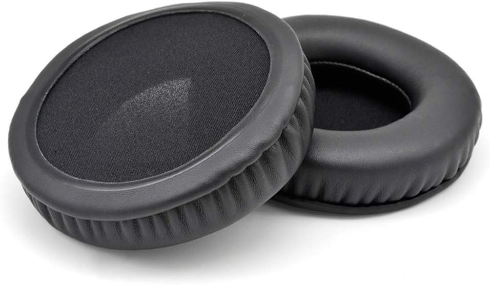 1 Pair Replacement Foam Earpads Pillow Ear Pads Ear Cushion Cover Cups Earmuff Compatible with Philips SHL3065 SHB3060 Headphones Headset (Black)