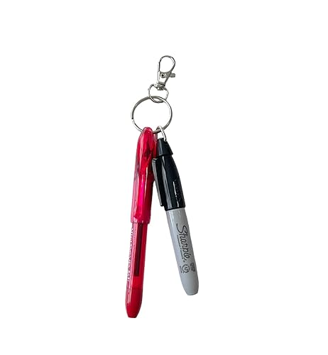 Miniatura 2 de Badge Reel Accessory PEN and PERMANENT MARKER, Mini Pen, Mini Marker- Attach to Your Badge Holder, Backpack, - Choice of Pen Color, Nurse Gift,