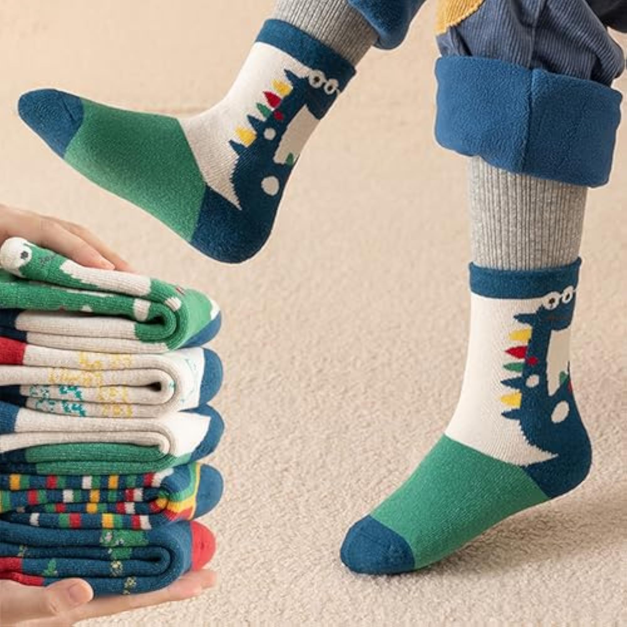 Soft Anti-Slip Socks for Toddlers, Everyday Use