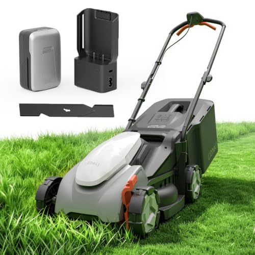 Litheli 14 Inch Cordless Lawn...