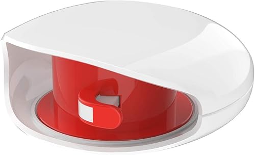 Enrollador automático de cables, organizador de cables retráctil para USB, auriculares, cables de datos y más. No más cables enredados! Blanco