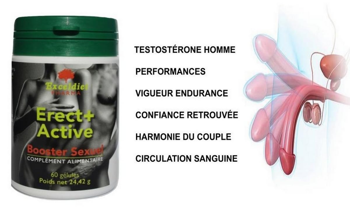 Complément Alimentaire Men Size XL 60 Gélules - Formule Naturelle à Base De Sarriette - LaboPhyto