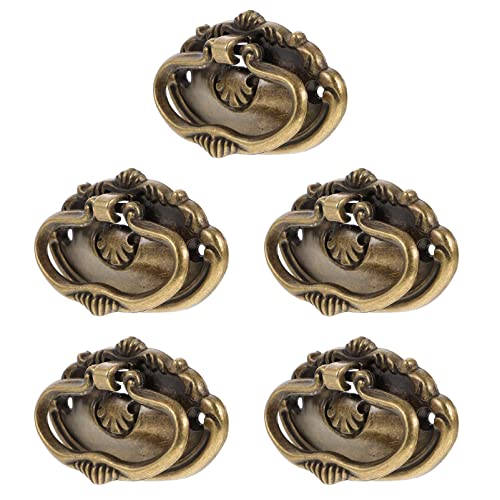 Milisten 5 Conjuntos Vintage de Cajón Tirador Perillas Hardware Decorativo con Tornillos para El de Gabinete de Muebles Asas Para Cajones De Madera
