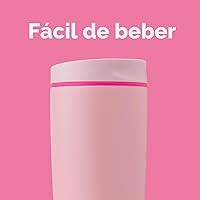 Vista 2 de Owala SmoothSip Slider - Vaso de café de acero inoxidable con aislamiento, taza de café helado reutilizable, taza de viaje para café caliente, sin