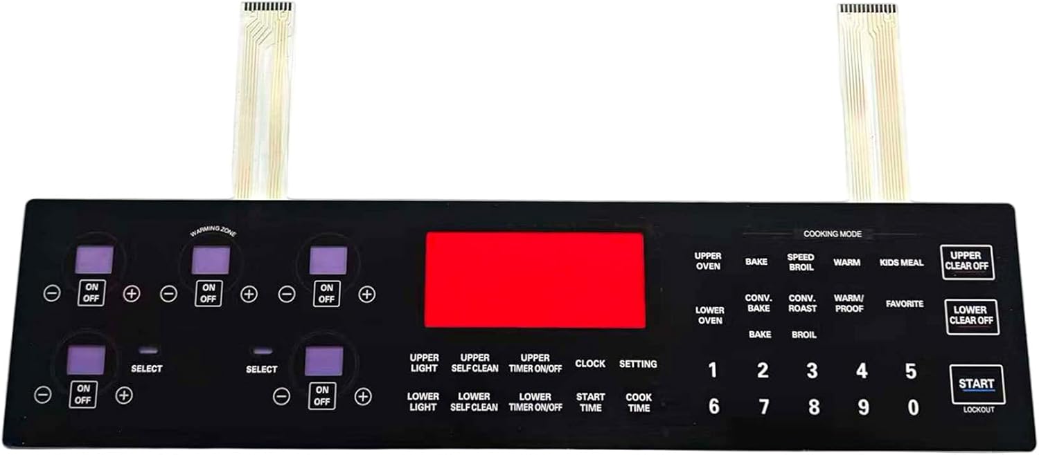 AGM73349001 is suitable for LG LDE3017SB/LDE3017ST RANGE TOUCHPAD and can replace AP5217891, 2659016, AH3618285, EA3618285, PS3618285