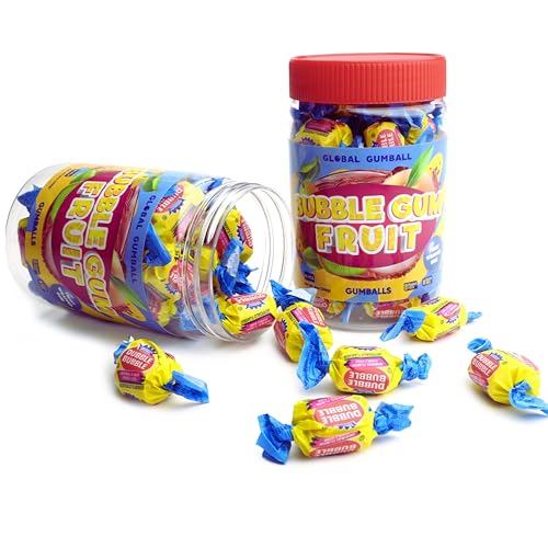 Chewing Gum for Kids - in Jar - Classic Bubblegum...