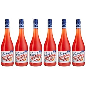 Katlenburger Tropica Sex on the Beach 6 x 0,75 l, trinkfertiger Cocktail; 70% Fruchtwein, Erdbeer- Pfirsichgeschmack…