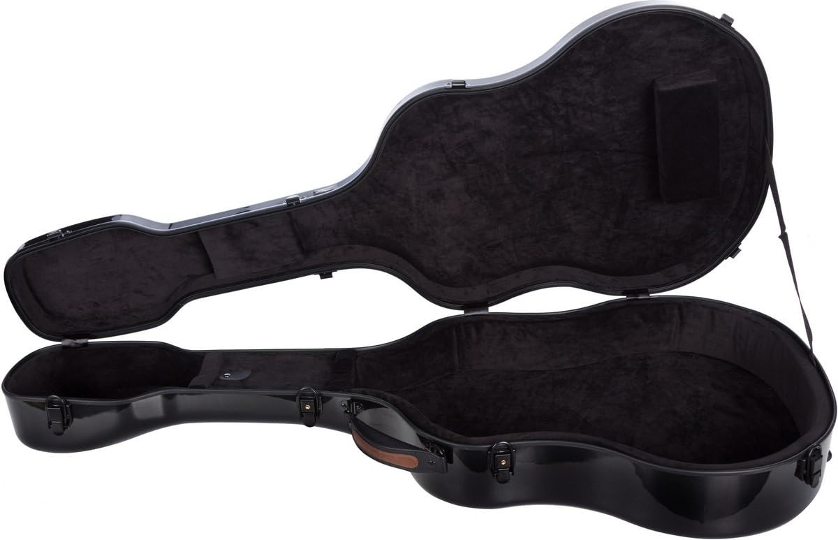 M-Case Gitarrenkoffer für Klassische Gitarre 39” - 4/4 Fiberglass Ultra Light schwarz