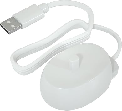 USB Charger for Braun Oral-b Electric Toothbrush,Adapter for Oral-B Model 3757 Electric Toothbrush,Waterproof Inductive Charging Base Portable Travel