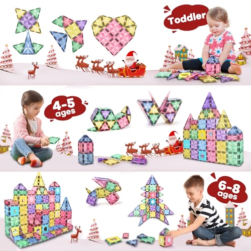 Magnetic Building Blocks for Kids Ages 3+