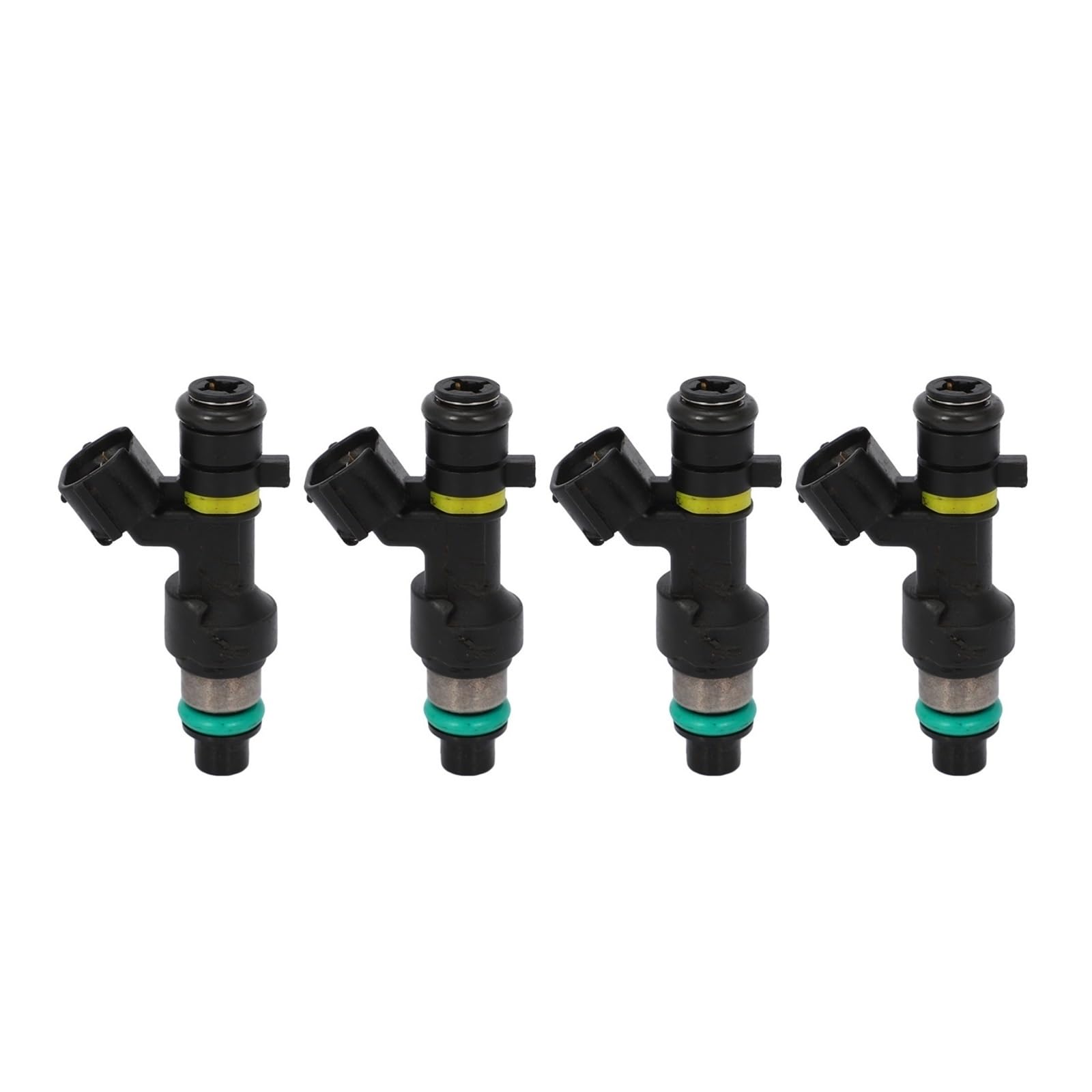 Fuel Petrol Injector Nozzle Fit for Nissan Bluebird Sylphy G11 Teana 2.0 Tiida 4PCS Fuel Spray Nozzles FBY2850 16600-EN200 Fuel Injectors Diesel randstofinjector