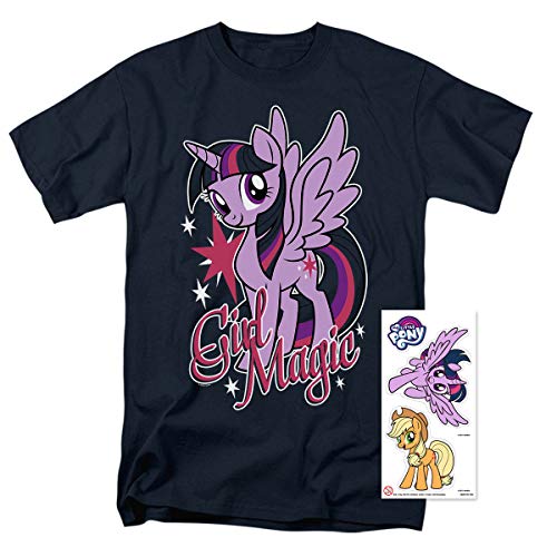 My Little Pony Twilight Sparkle Girl Magic T Shirt & Stickers2