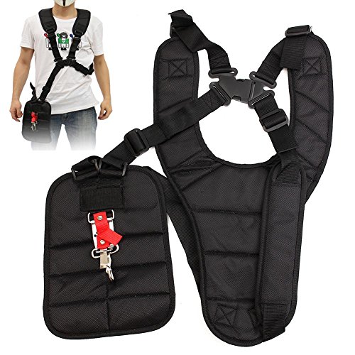 Convenient Strimmer Double Breasted Shoulder Harness Strap for Brush Cutter Garden