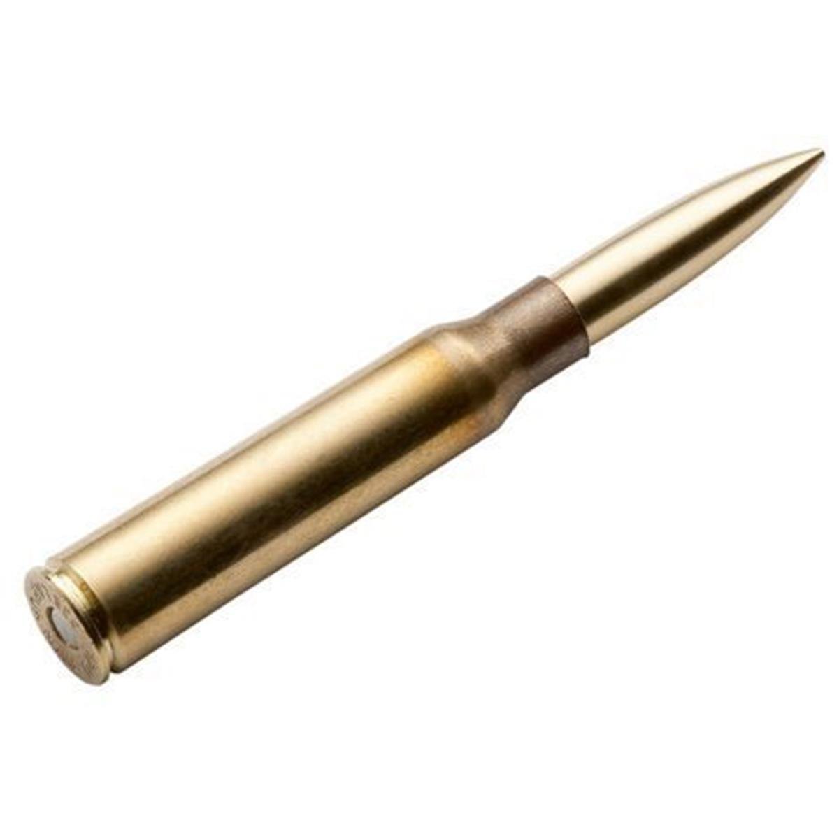 Fisher Space Pen .338 Lapua Magnum Tactical Pen aus massivem Messing in der Farbe Gold
