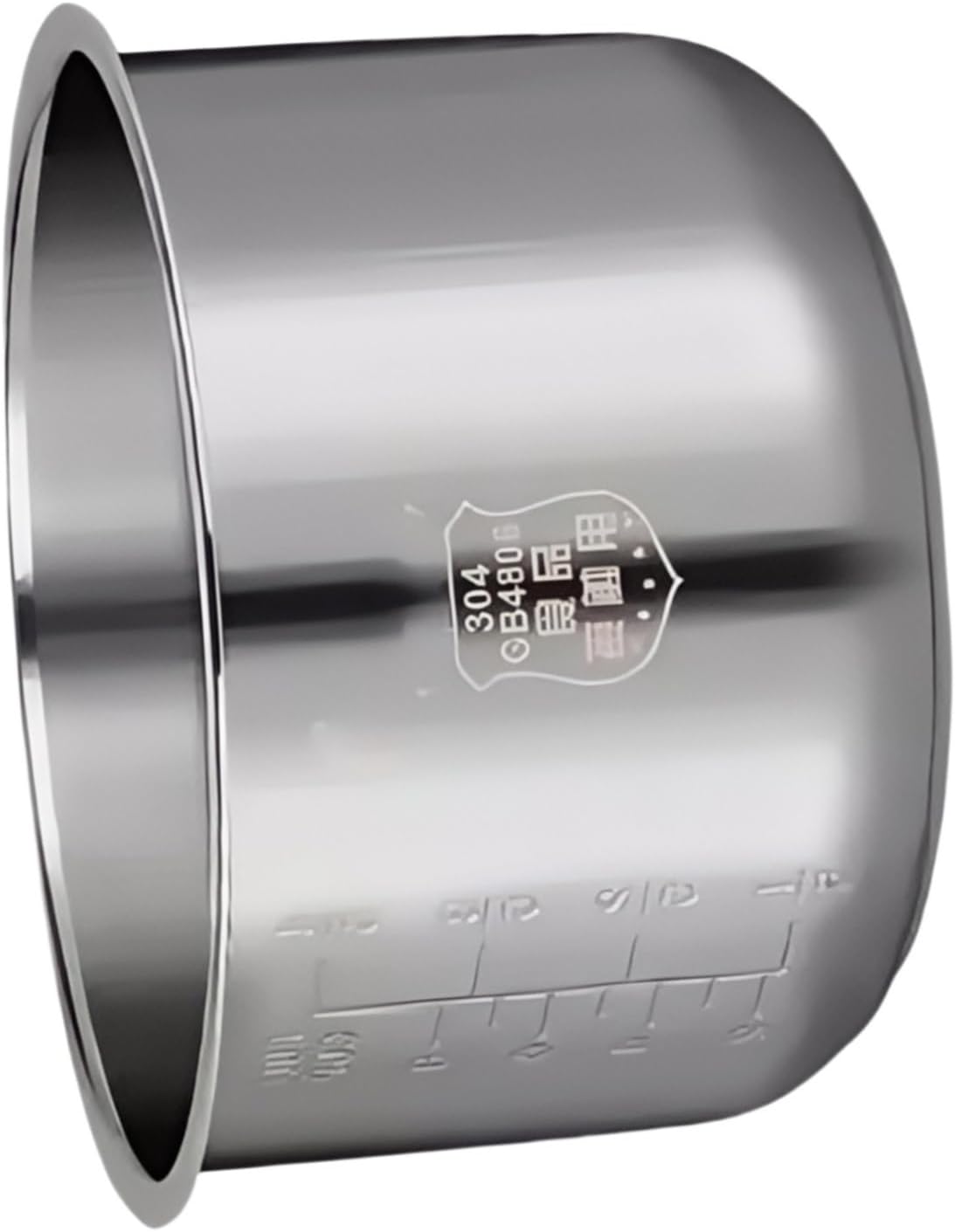 Olla interior de acero inoxidable 304 para arrocera Midea FS3010/70, 5L