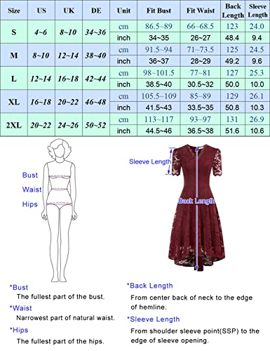 Kate Kasin Cocktail Formal Dress For Wedding Guest Short Sleeve A-Line White Bridal Shower Dress High Low Dress White Xl #TOP4