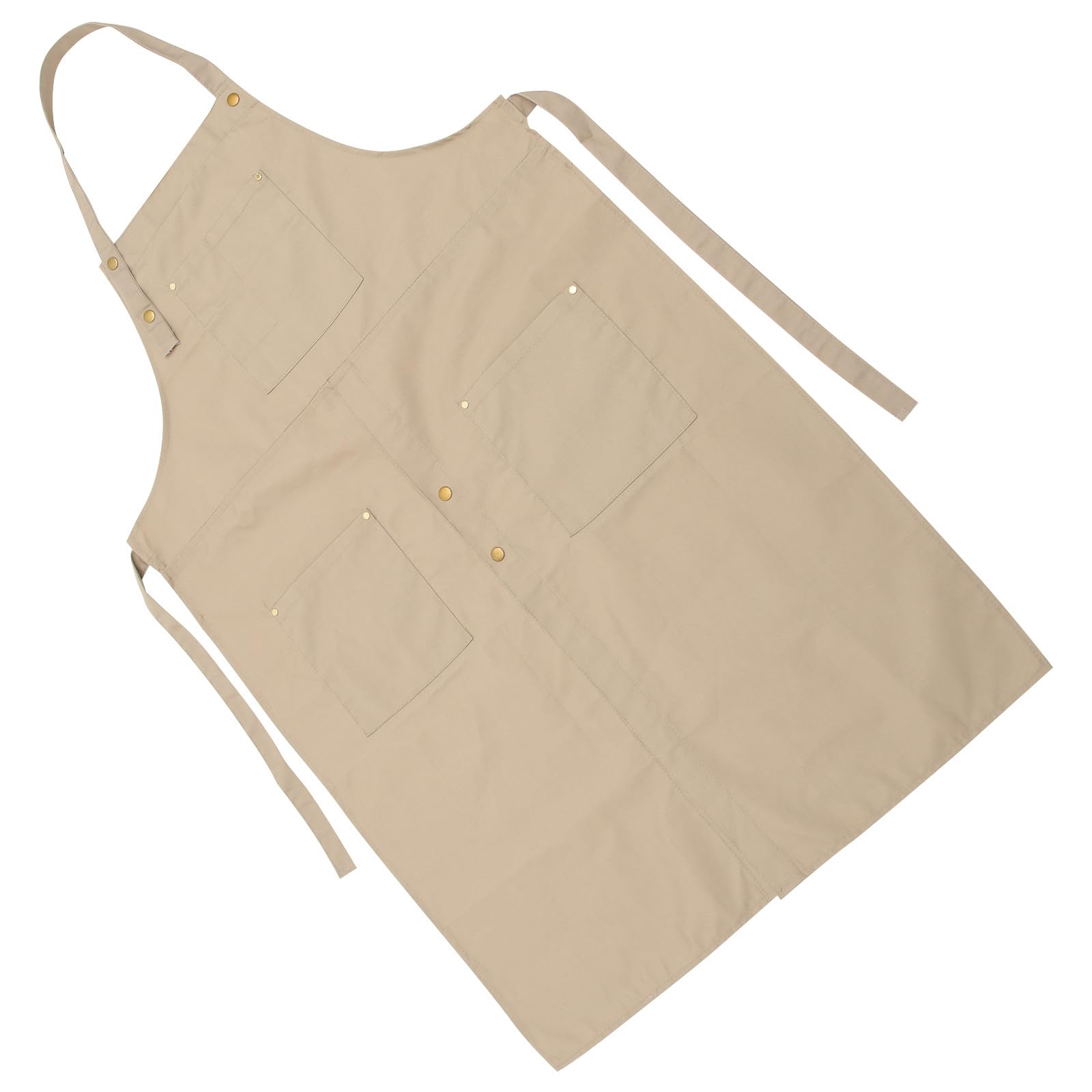 Latzschürze aus Canvas mit Taschen Leicht zu Reinigen zum Schutz der Kleidung für Malerei Kochen und Gartenarbeit in Restaurants und Küchen