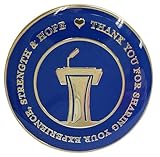 AA Chip | Sobriety Coin | Specialty Gift | Recovery Gift | Speaker Chip