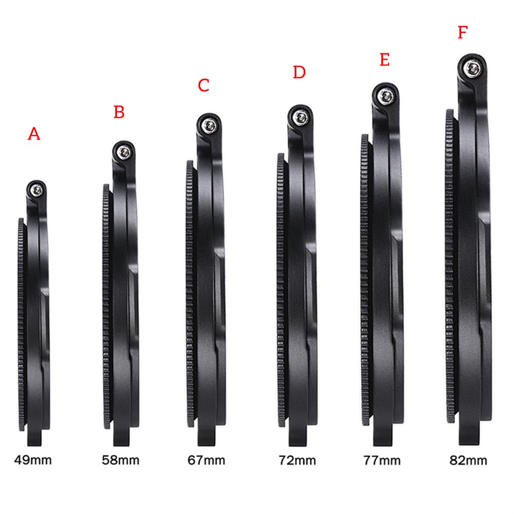 Filtro obiettivo ND Staffa interruttore a sgancio rapido 49mm 58mm 67mm 72mm 77mm 82mm Filtro obiettivo per fotocamera DSLR Fotografia, 82 mm