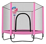 The bottom of our trampoline includes three U- shaped solid feet, which can divide the pressure on the children' s trampoline into four supporting feet evenly, providing sufficient stability and support for the entire sports trampoline. Children' s trampoline mini trampoline