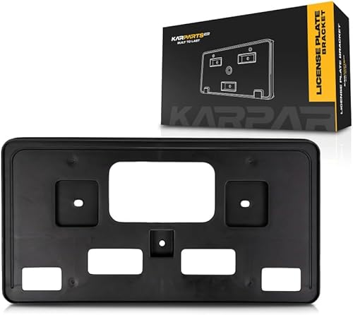 Soporte de placa de matrícula para Honda Civic 2016 2017 2018 | Delantero | Coupe/Sedan | Plástico | Reemplazo para HO1068123 | 71145TBAA00