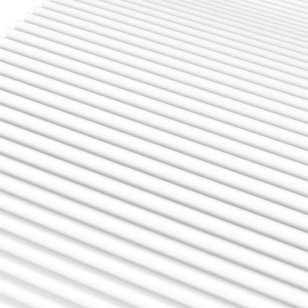 vidaXL Tagesbett mit Matratze Hellgrau 90x200 cm Stoff